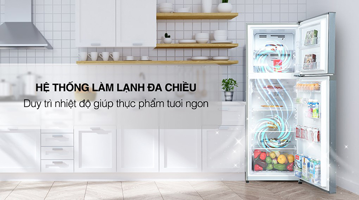 Chọn tủ lạnh có công nghệ làm lạnh đa chiều để bảo quản thực phẩm tươi ngon hơn