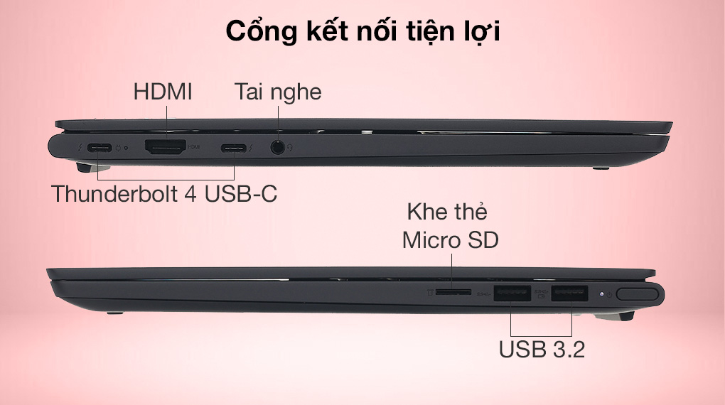 Laptop Lenovo Yoga Slim 7 14ITL05 i7 1165G7 (82A300DQVN) - Cổng kết nối