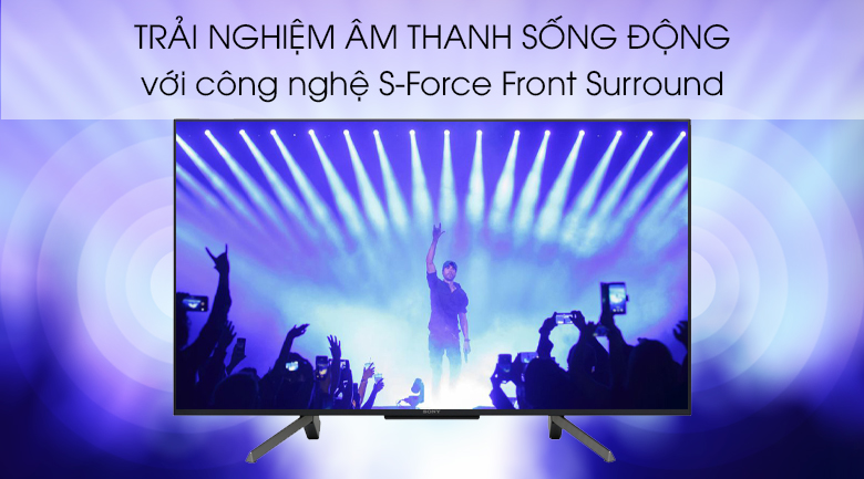 Smart Tivi Sony 43 inch 43W660G - S-Force Front Surround